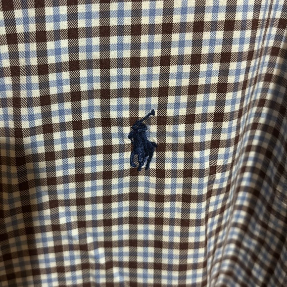 Ralph Lauren, casual button-down dress shirt, size large - Picture 3 of 3